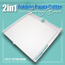 2in1 Folding Paper Cutter Scoring Board