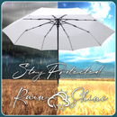 Sublimation Folded Umbrella White