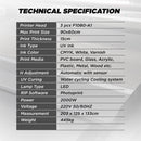 CUYI 9060 UV Flatbed Printer 3 HEADS F1080-A1🆕
