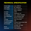 Large Format Sublimation Printer 6FT (1.8M) F1904A (i3200A1 Four Heads)