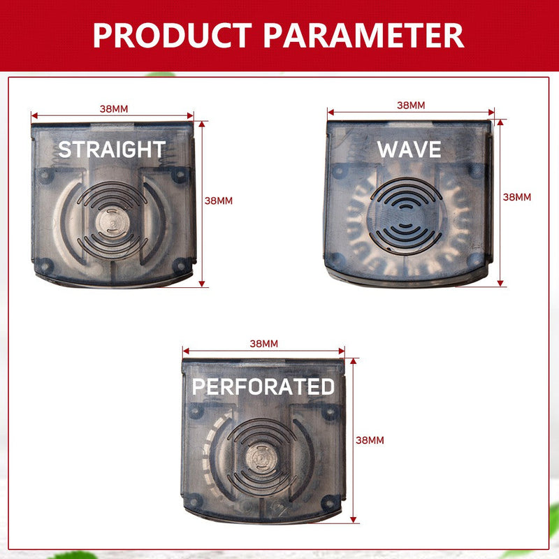 Rotary Cutter Replacement Blade Straight Wave Perforated