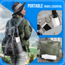 Sublimation Folded Umbrella White