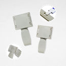 100pcs Id Hook For Lace Lanyard Making G-Hook Ordinary Plastic Trapezoid