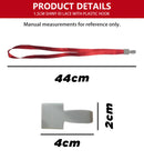 1.5cm Shiny Id Lace With Plastic Hook 5 Pcs