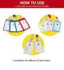 1.5cm Shiny Id Lace With Plastic Hook 5 Pcs
