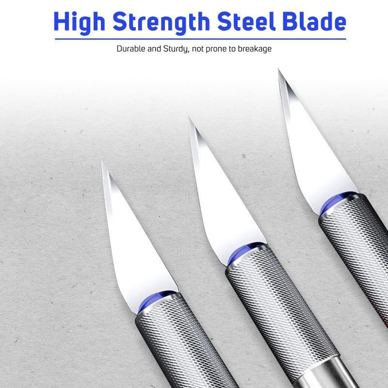 13 in 1 Metal Carving Knife With Blade Replaceable