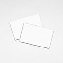 QUAFF Sublimation Name Card White (glitter）0.2mm