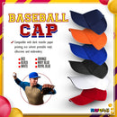 Baseball Cap With Adjustable Metal Strap Buckle Closure And Colored Brim Lining
