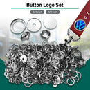 ID Button Logo Set 1/2 Inch & 3/4 inch [100 Sets]