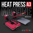 CUYI Auto-Open A3 Heat Press Machine Drawer Type