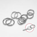 Key Ring Flat // Split (100pcs/pack)