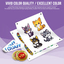 Glossy Photo Sticker A4 Size