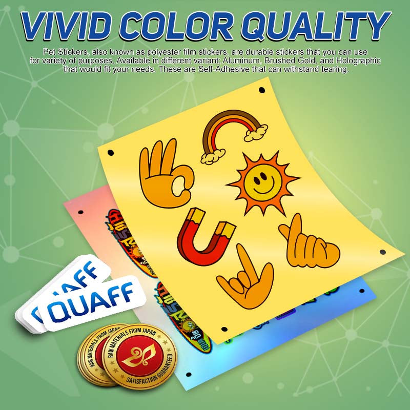 PET Inkjet Sticker