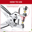 2in1 Gold Eyelet 5mm Puncher