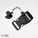 ID Button Dig w/ Whistle Side Release 100pcs