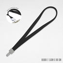 1.5cm Shiny Id Lace With Plastic Hook 5 Pcs