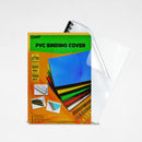 QUAFF 200MIC PVC BINDING COVER CLEAR