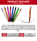 3in1 Multi-Function Stylus Ballpen