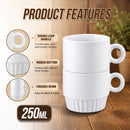 Sublimation Stacking Coffee Mug 250ml
