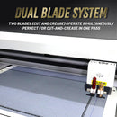 CUYI Double Blade Flatbed Cutter Plotter(P5035DC) A3+ 🆕