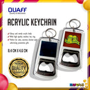 Photo Insert Acrylic Keychain Openable Key Chain 100 Pcs Pack