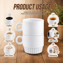 Sublimation Stacking Coffee Mug 250ml