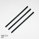 Plastic Ring Binding BLACK A4 Size 120cm