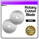 Rotary Cutter Replacement Blade Straight Wave Perforated