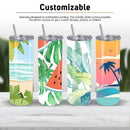 Sublimation Coated Skinny Slim Tumbler
