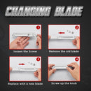 6-in-1 Stainless Heavy Duty Retractable Cutter