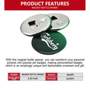 Quaff Magnet Opener For Button Pin 2.25 Inches 100pcs