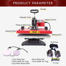 CUYI 6IN1 Combo Heat Press Machine