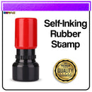Blanks- 35x40mm Printable Photosensitive Self-Inking Key Chain Stamp Set For School And Office Use
