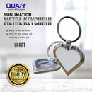 Sublimation Printable Blank Metal Keychain No Print