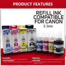 G-Series Canon Printer Refill Ink For G1800 G2800 G3800g G1810 Model: Gi-490 Gi-790 Gi-890