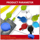 Retractable Reel Badge Holder 10pcs