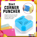 3in1 R4mm R7mm R10mm Corner Rounder Puncher Paper Photo Scrapbooking Tools For Diy Crafts