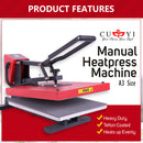 CUYI A3 Manual Heat Press Machine
