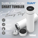 QUAFF Sublimation Coated Smart Tumbler 500ml white