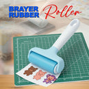 3.7inch Rubber Roller Blue
