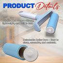 3.7inch Rubber Roller Blue