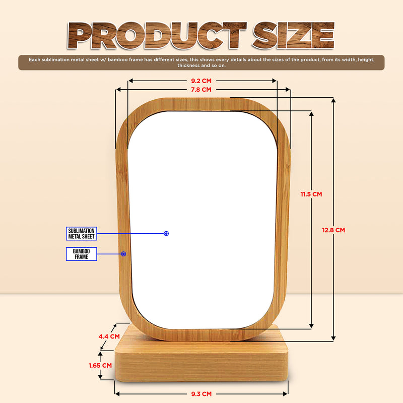 Sublimation Bamboo Frame