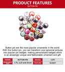 CUYI Button Pin 1.25 Inch (32mm) China 100 set