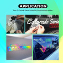 QUAFF Transfer Tape Glossy  24" with white backing