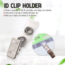 Metal ID Clip Holder (100 pcs per order)