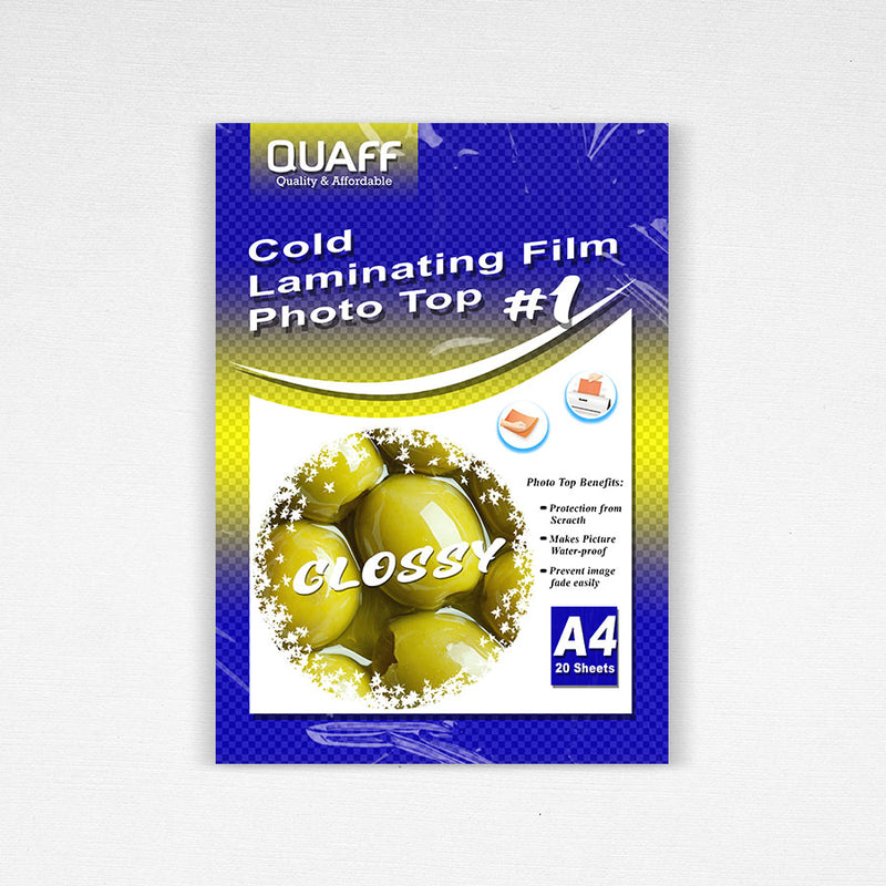 Cold Laminating Film Photo Top