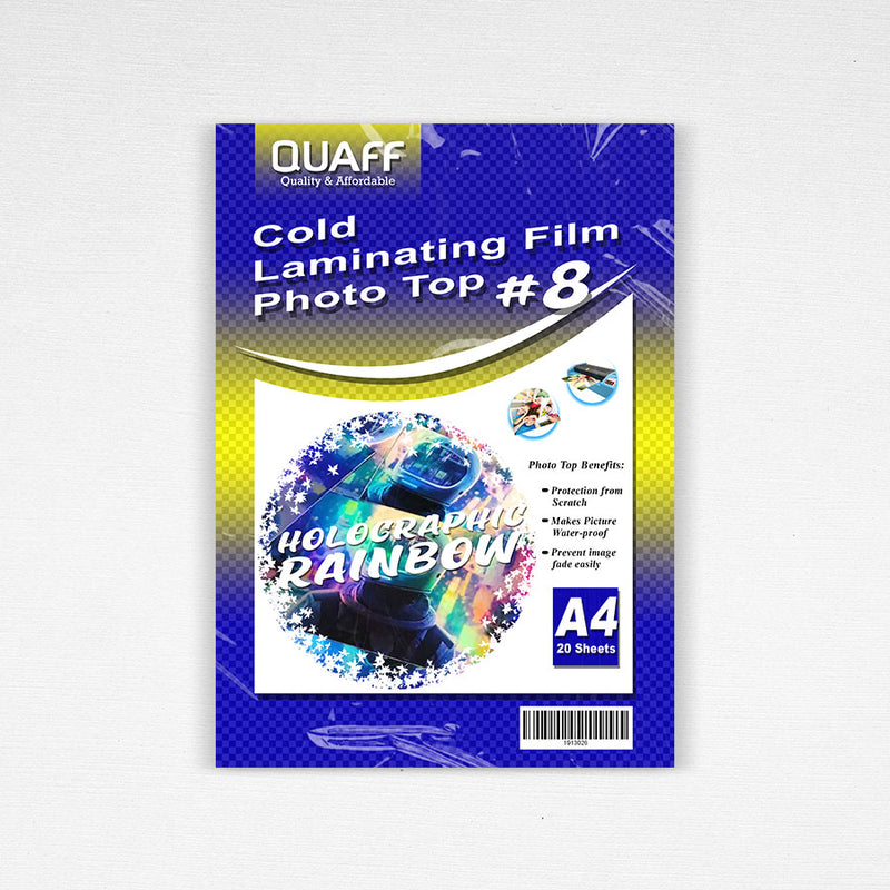 Cold Laminating Film Photo Top