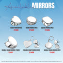 Sublimation Portable Compact Mirror 2.4 inch (Silver)