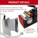 CUYI Heating Pad for Mug Press