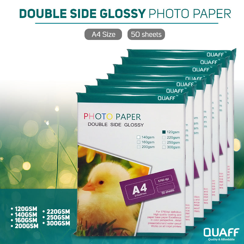 Double Sided Photo Paper Glossy A4